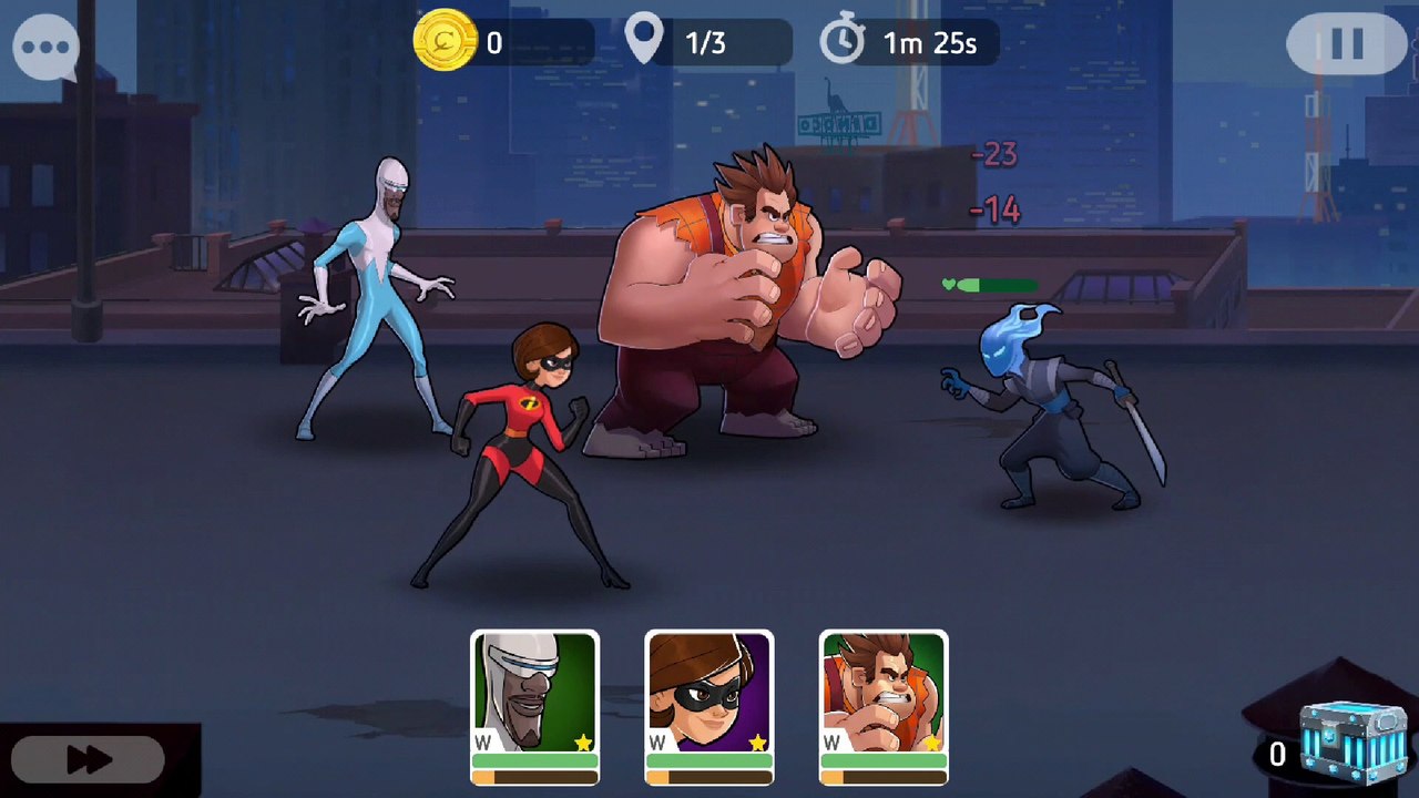 Disney Heroes Gameplay (Android Games)