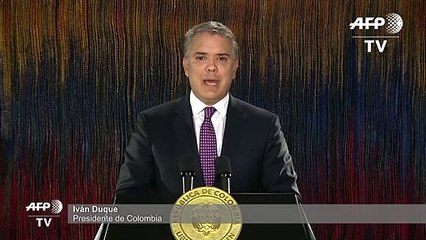 Duque llama a "conversación nacional" en Colombia tras protestas en su contra
