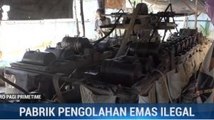 Pabrik Pengolahan Emas Tradisional di Mandailing Natal