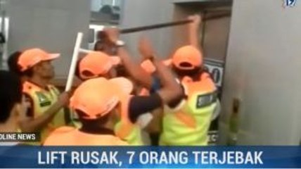 7 Orang Terjebak di Lift Stasiun Parungpanjang Bogor
