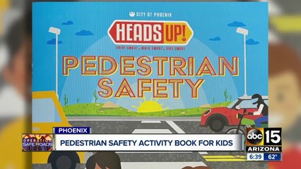 Phoenix using children's book to promote pedestrian safety with children