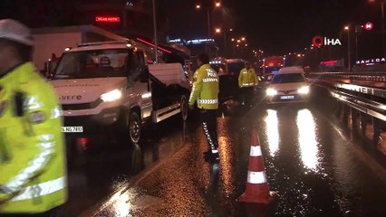 Esenyurt’ta 11 araç zincirleme trafik kazasına karıştı