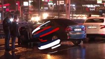 İstanbul'da 11 araç zincirleme trafik kazasına karıştı: 2 yaralı