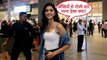 Ananya Pandey Arrived At Mumbai Airport From Her Ankhiyon Se Goli Mare Song Promotionas