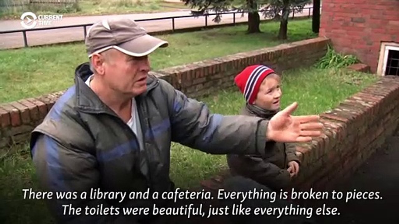 Historic  School 'Broken To Pieces' In Russia