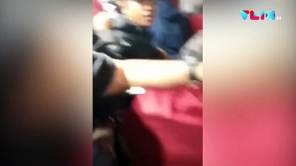 VIDEO: Mencekam! Gerbong KA Dilempari Batu di Surabaya