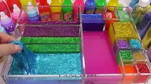 Glitter Mixing Slime Mix And Learn Colors Clay Surprise Eggs Toys For Kids