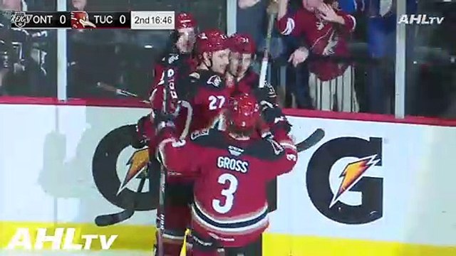 Ontario Reign (1) vs. Tucson Roadrunners (4)