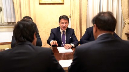Il Presidente Conte incontra i vertici di ArcelorMittal (22.11.19)