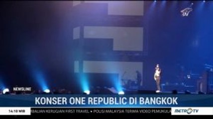 Keseruan Konser OneRepublic di Bangkok
