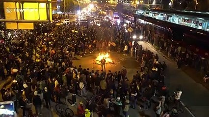 Curfew imposed as protests continue in Colombian capital