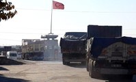 Tel Abyad'daki patlamanın ardından bölgeye yardım konvoyu gönderildi