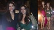 Kartik Aaryan Birthday Bash : Kriti And Nupur Sanon looks Sizzling In Party | Boldsky