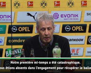 12e j. - Favre : "Le seul point positif, c'est que nous sommes revenus au score"