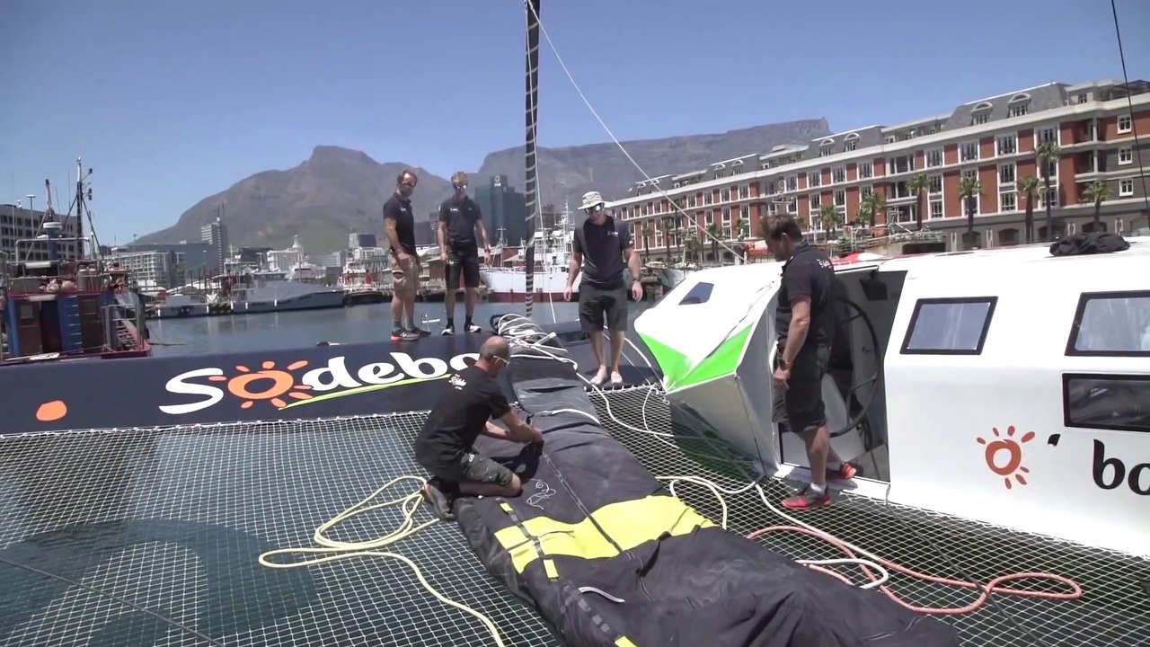 Sodebovoile  2019 - Sodebo Ultim 3 annonce son abandon de Brest Atlantique 22/11/2019