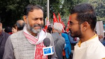 Yogendra Yadav speaks on JNU students' protest