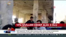 YPG sivilleri hedef aldı