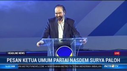 Surya Paloh: Partai NasDem Paling Cair dalam Berkomunikasi