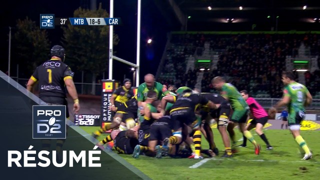PRO D2 - Résumé Montauban-Carcassonne: 20-24 - J12 - Saison 2019/2020