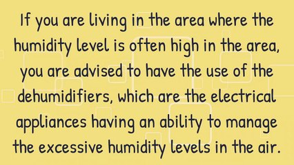 Some of the trendiest dehumidifiers available in the market