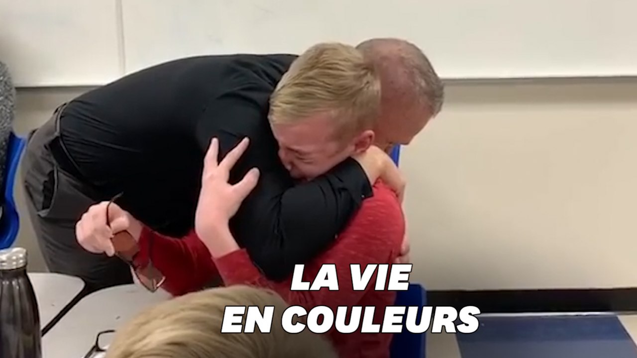 Ce jeune daltonien très ému découvre les couleurs pour la première fois
