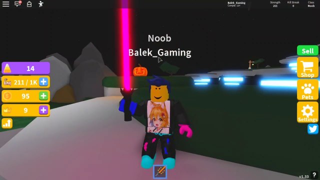 Roblox - Dark Vador essaie de faire des blagues sur son nom mais c'est pas encore ça - Saber Simulator