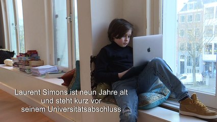 Neunjähriges Wunderkind steht kurz vor Uni-Abschluss