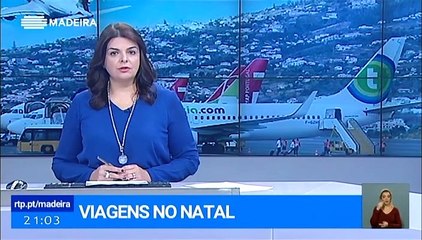 Indisponibilidade de viagens de avião para a Madeira na época de Natal