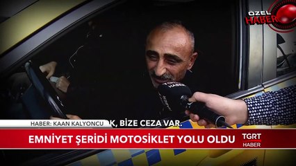 Emniyet Şeridi Motosiklet Yolu Oldu