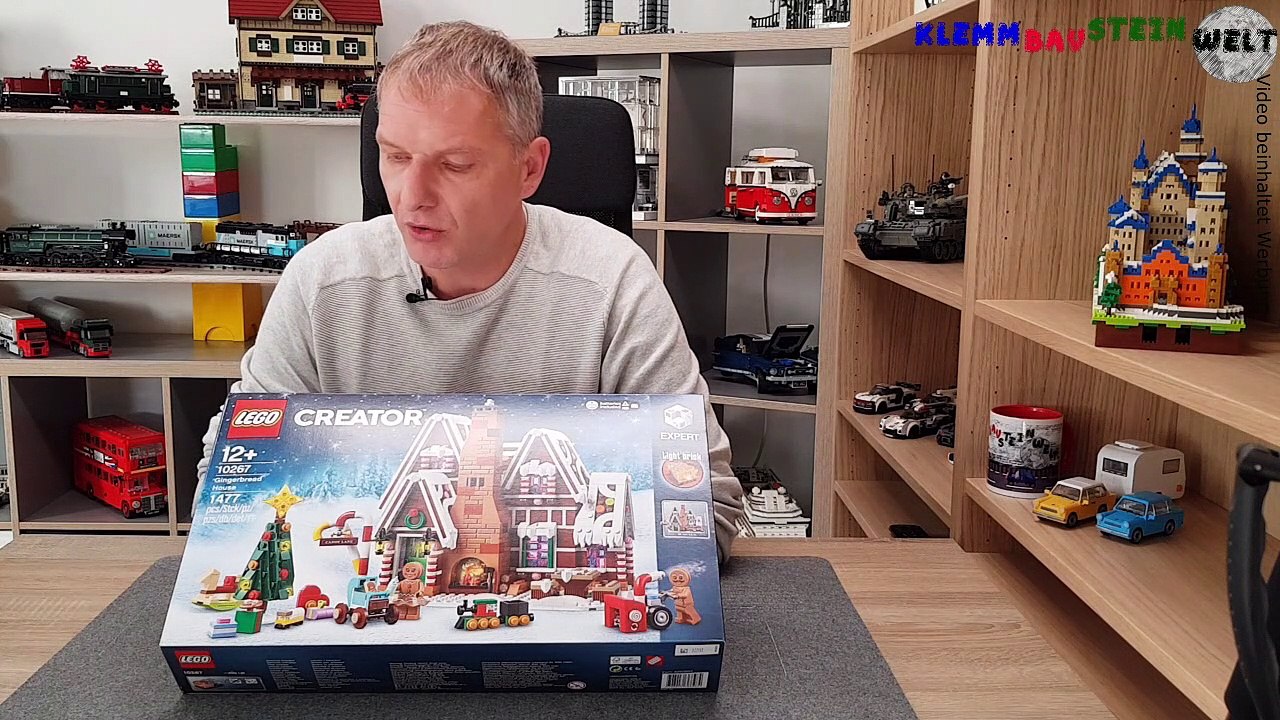 LEGO® Creator Expert Lebkuchenhaus 10267, Unboxing und Aufbau