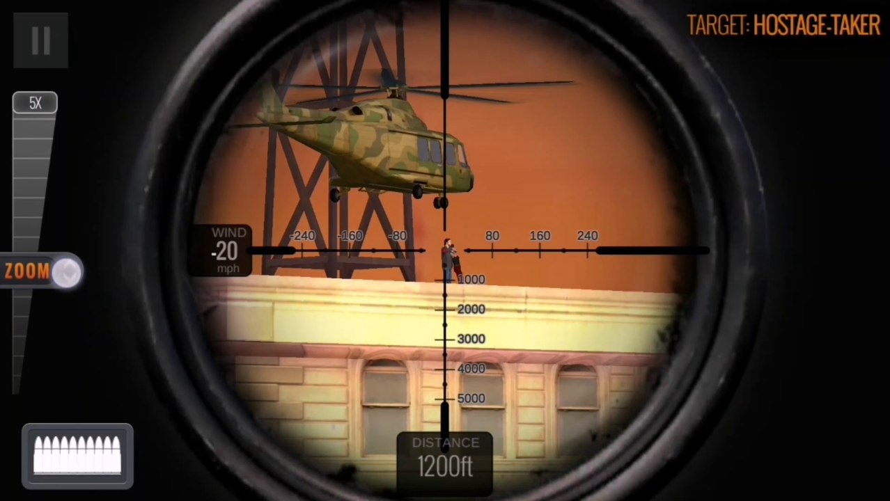 Sniper 3D Gun shooter Primary Missions 21-40 at GABE'S CROSSING Gameplay