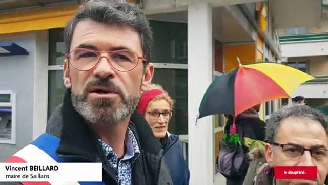 Saillans: le maire et les habitants mobilisés pour La Poste