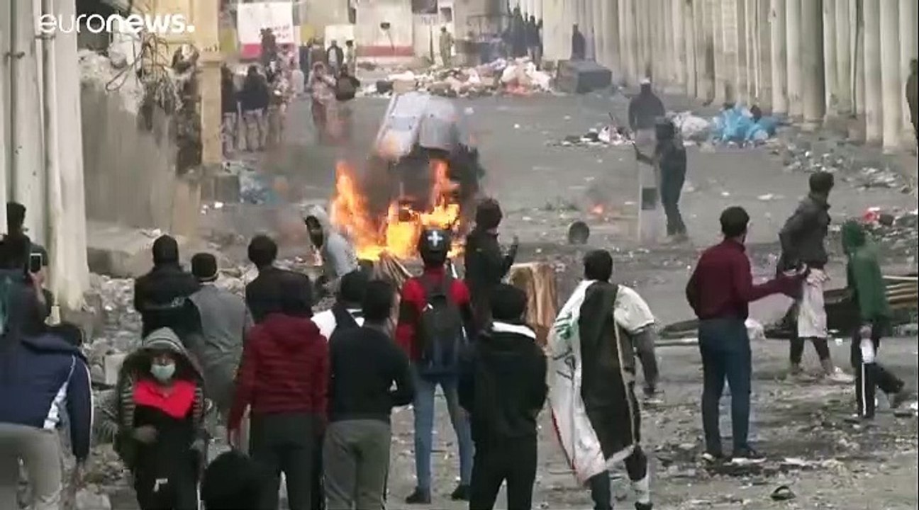 مقتل شخص على الأقل برصاص الشرطة العراقية خلال ا...