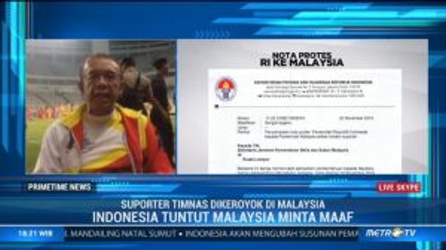 Layangkan Nota Protes, Indonesia Tuntut Malaysia Minta Maaf
