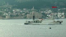 Çanakkale rus araştırma ve istihbarat gemisi, çanakkale boğazı'ndan geçti