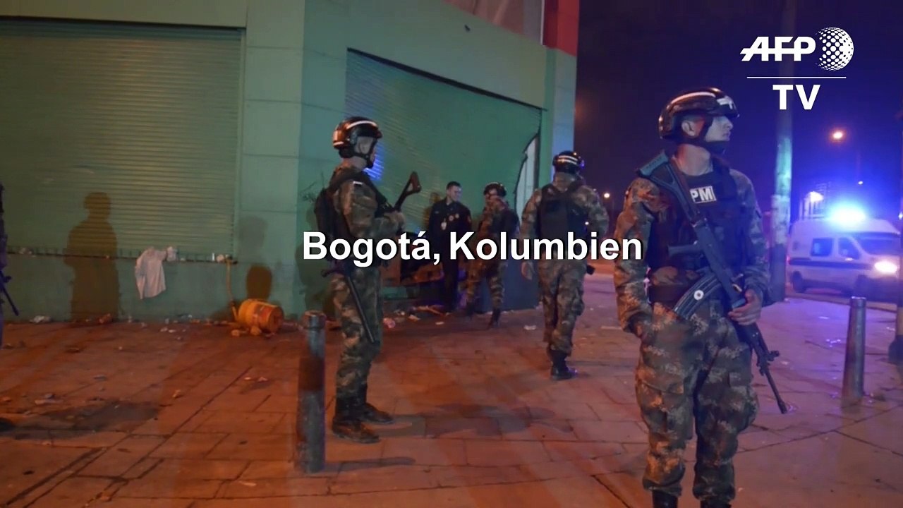 Proteste in Kolumbien: Ausgangssperre in der Hauptstadt