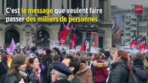Violences contre les femmes : des milliers de manifestants à Paris