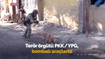 Barış Pınarı Harekatı bölgesinde teröristlerin tuzakladığı patlayıcılar imha ediliyor