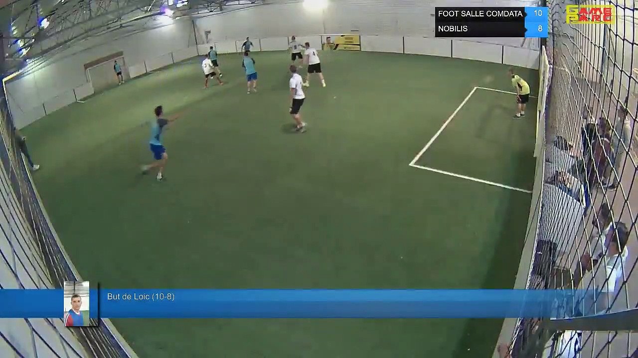 But de Loic (10-8) - FOOT SALLE COMDATA Vs NOBI...
