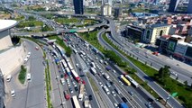 İstanbul'da yarın yapılacak 'Tarihi Yarımada Koşusu' nedeniyle bazı yollar trafiğe kapatılacak