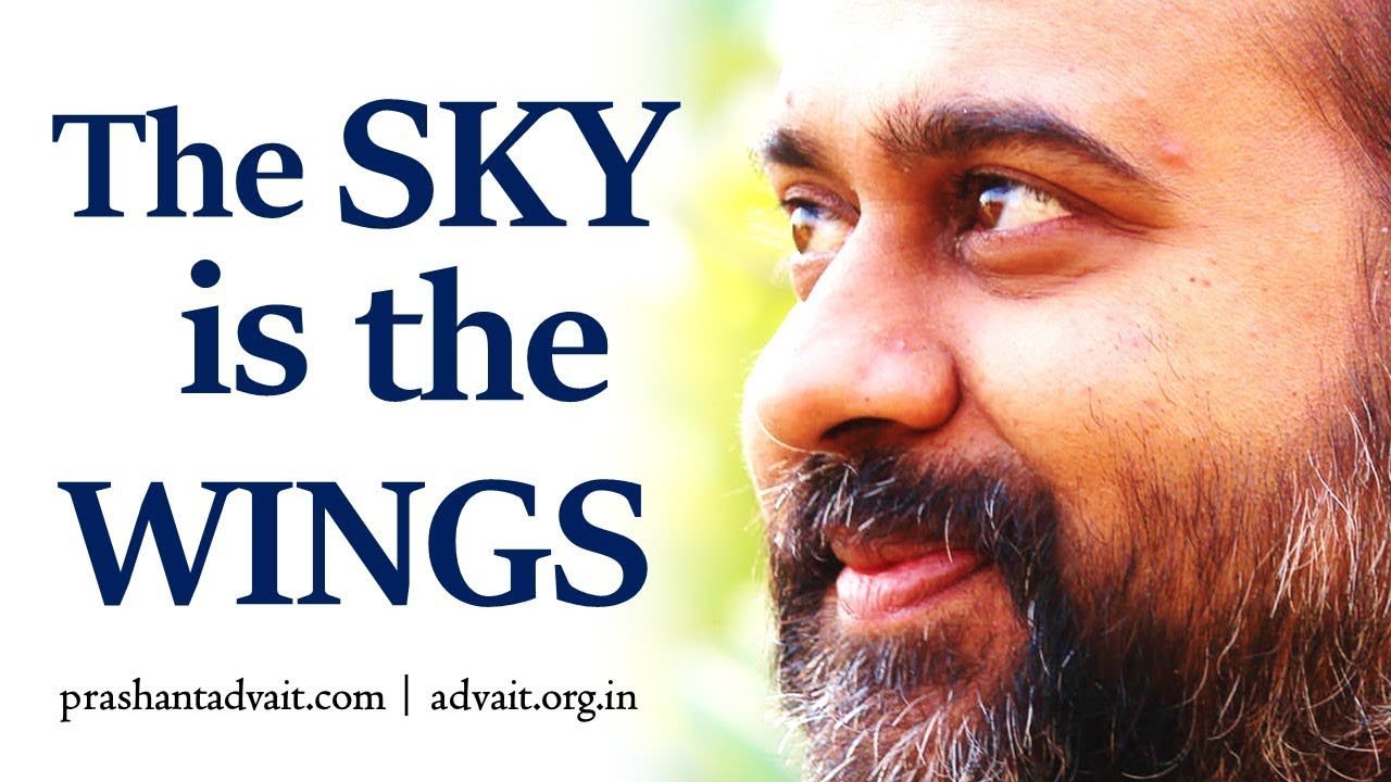 Acharya Prashant on Hafiz: The sky is the wings