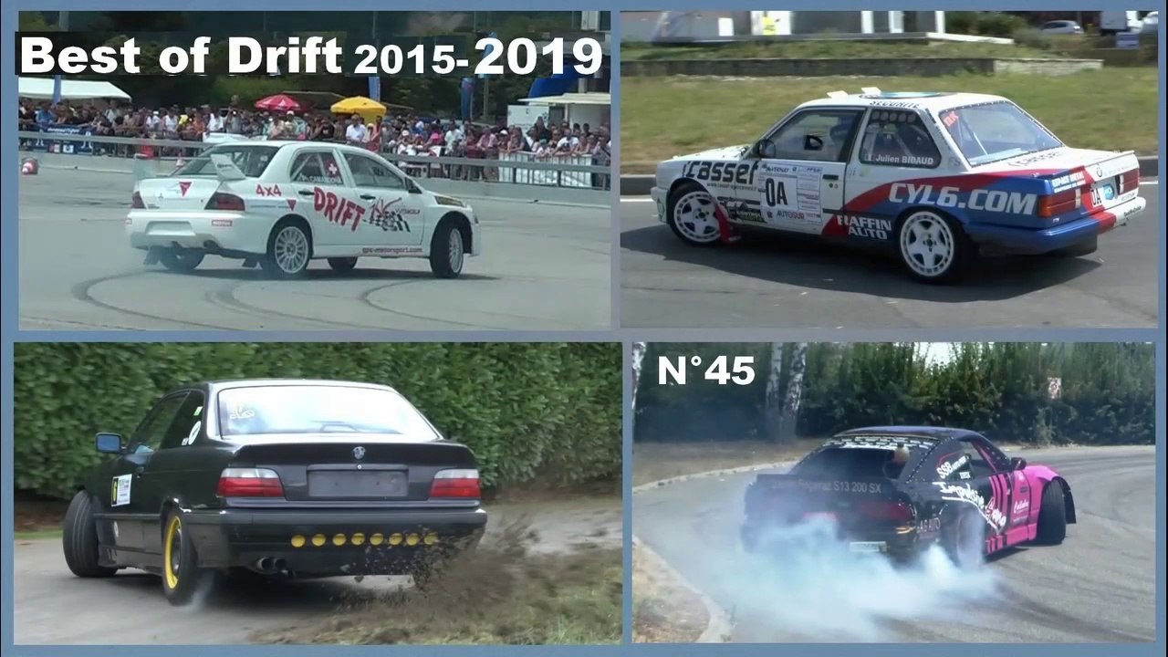 Best of Rallyes Drift 2015-2019