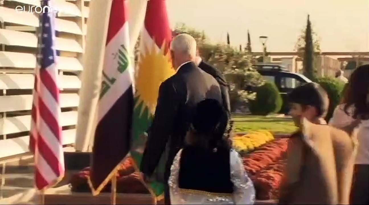 Truthahn und Süßkartoffeln: Pence im Irak