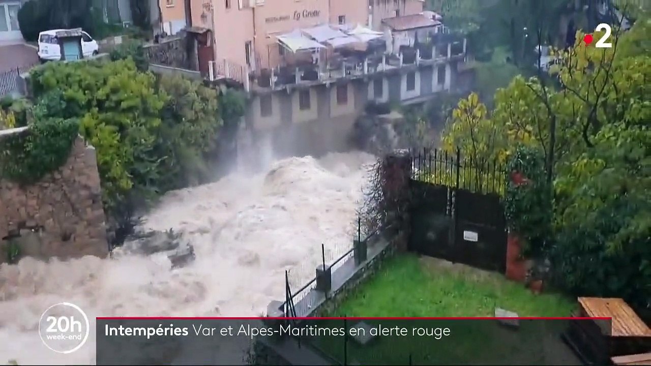 Intempéries : alerte rouge dans le Var et les Alpes-Maritimes