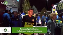 Fenerbahçe kafilesine Malatya'da coşkulu karşılama