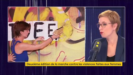 Marche contre les violences contre les femmes : "C'est une déferlante", réagit Clémentine Autain (LFI)