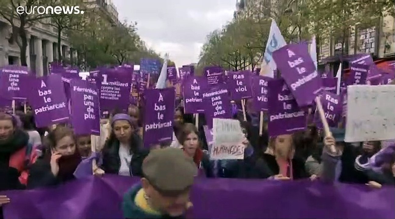 Μεγάλες πορείες σε όλη την Ευρώπη - «Όχι στη βί...