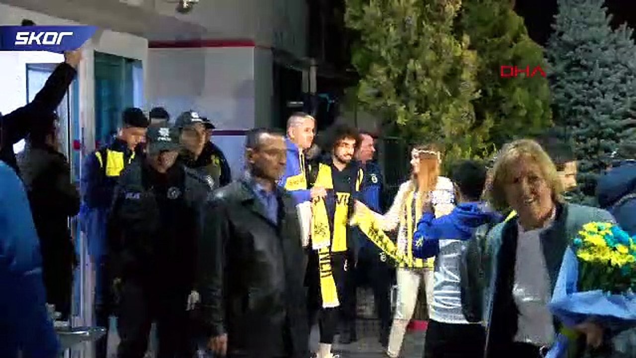 Fenerbahçe'ye Malatya'da coşkulu karşılama