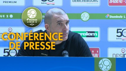 Conférence de presse ESTAC Troyes - FC Chambly (0-4) : Laurent BATLLES (ESTAC) - Bruno LUZI (FCCO) - 2019/2020