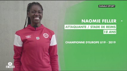 Portrait de Naomie Feller, jeune espoir du foot féminin